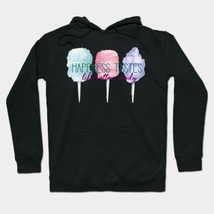 Happiness Tastes Like Cotton Candy Hoodie